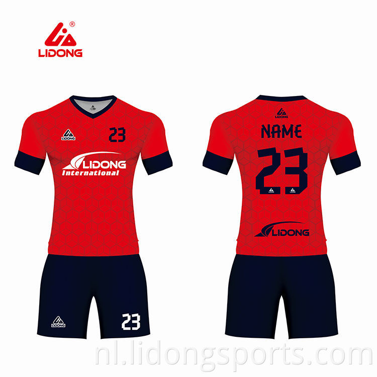 Nieuwe aankomsten Soccer Training Jersey Groothandel Lege Soccer Jersey voor school